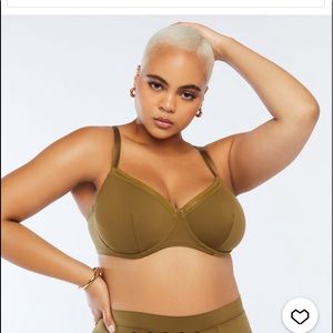 Savage x Fenty unlined microfiber Demi bra